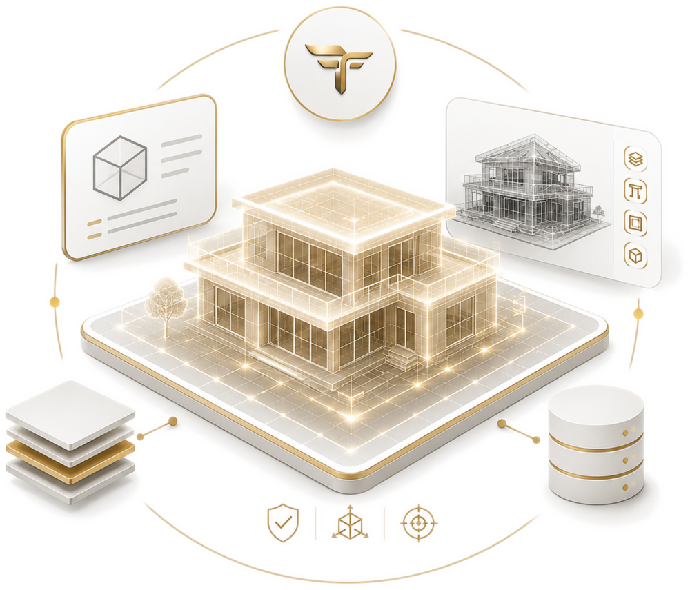Step 3, Terrynn Digital Twin: a living three dimensional model of a building