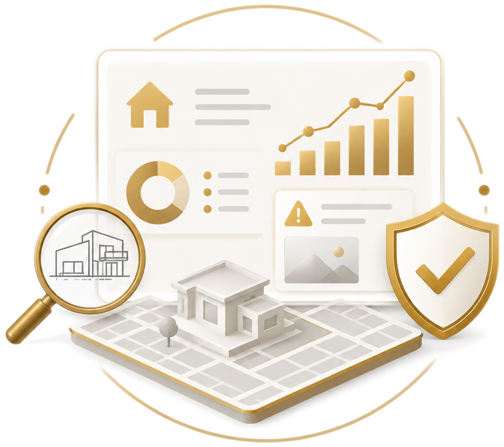 Step 4, Property Intelligence: an analytics dashboard for condition and risk